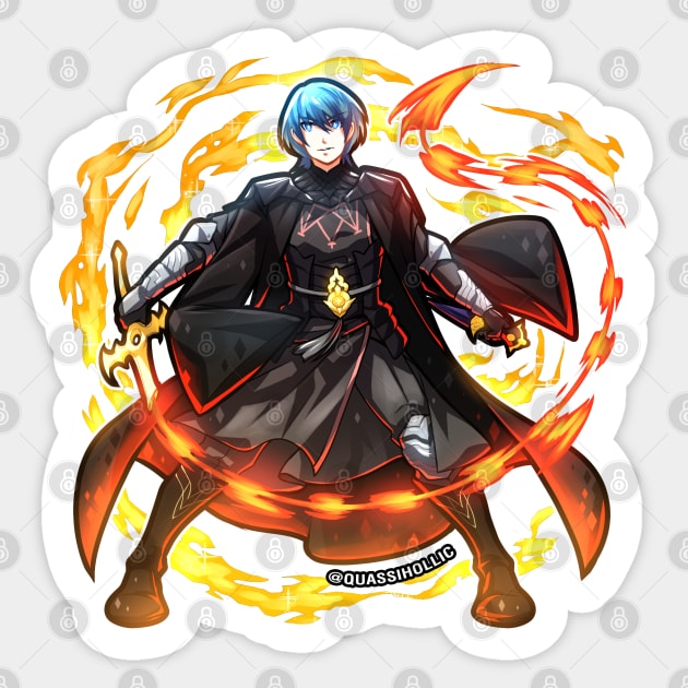 Byleth Sticker by QuasQuas